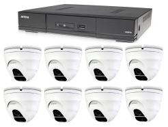 Kamerový set 1x AVTECH DVR DGD1009AV a 4x 5MPX Dome kamera AVTECH DGC5205TSE 