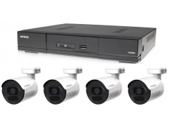 Kamerový set 1x AVTECH DVR DGD1005AV a 4x 5MPX Bullet kamera AVTECH DGC5105TS 